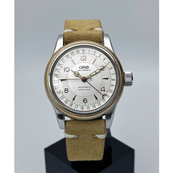 40mm • 2000s Oris Big Crown Pointer Date 2-Tone Coin Edge Bezel